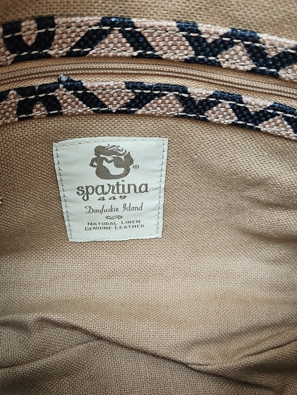 Spartina 449 '1715 Low Country Reign' Satchel, Matching Wallet & Key Fob - Picture 11 of 16